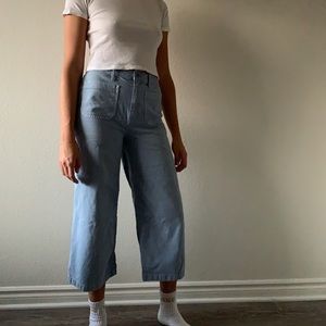 J Crew Point Sur Wide Leg Pant